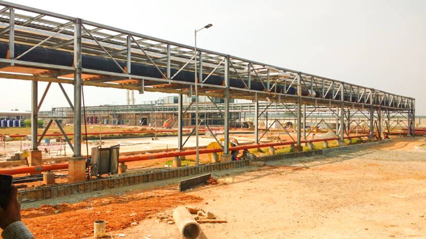 Pipe Rack Covering PIPE RACKS